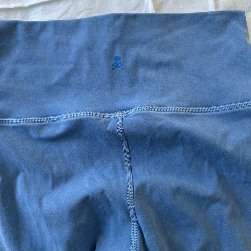 Soul Cycle x Lululemon Bright Blue Leggings